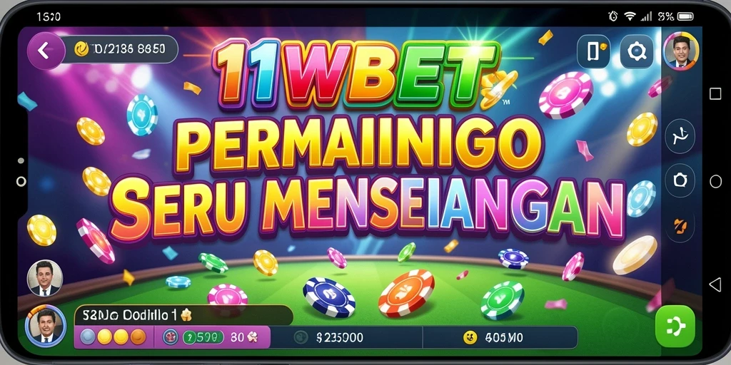 Tampilan gameplay Bingo yang seru dan interaktif di 11WBET.