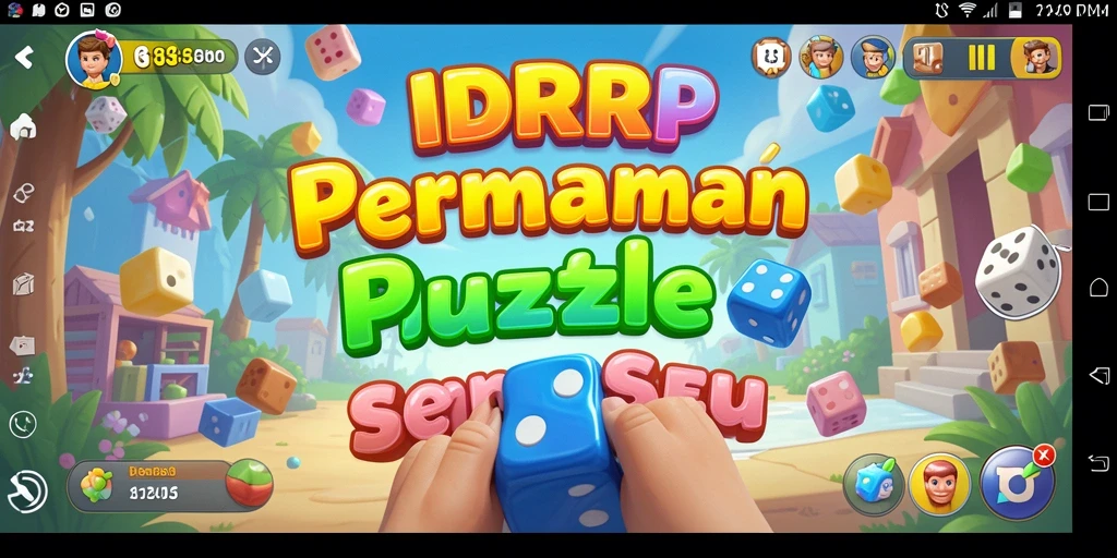 Screenshot gameplay <strong>IDRRP</strong> menampilkan tantangan puzzle yang menarik.