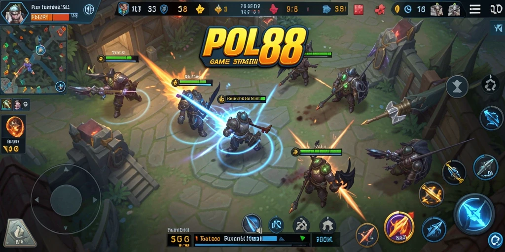 Tampilan menarik dari gameplay strategis POL88 yang memikat.