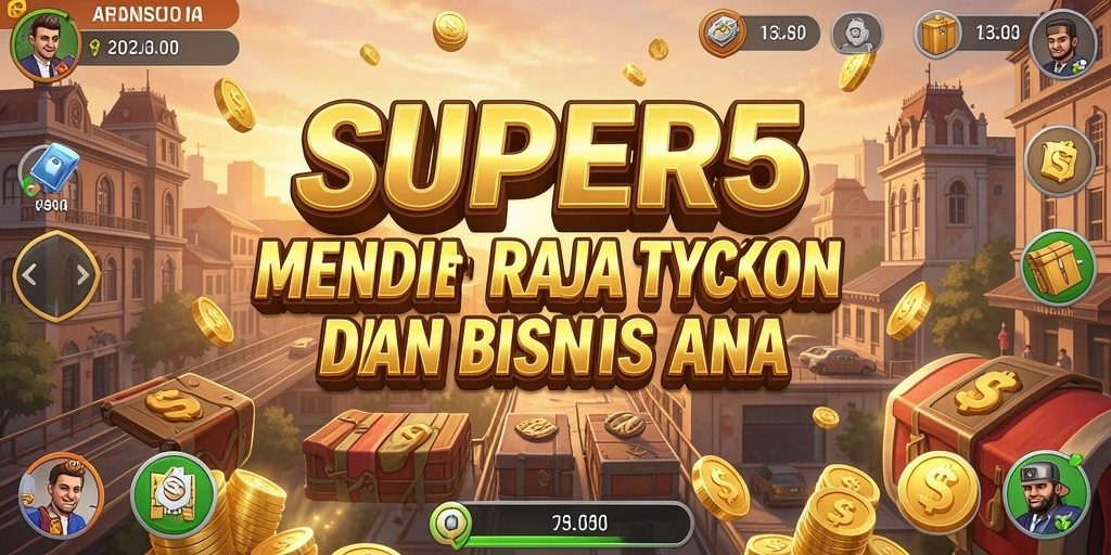 Tampilan gameplay SUPER5 yang menarik dan penuh strategi.